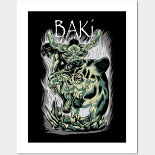 Baki hanma Posters and Art